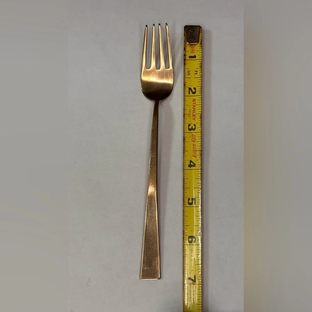 Vintage MCM Gold Dining Fork